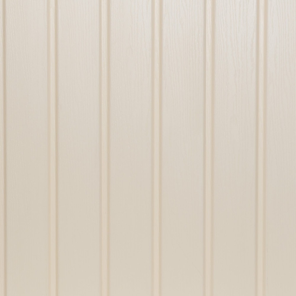 Siding/Solid Soffit (D5) Double 5-inch x 144-inch Vertical Prairie Wheat Exterior Vinyl Siding Panels (20/Box)