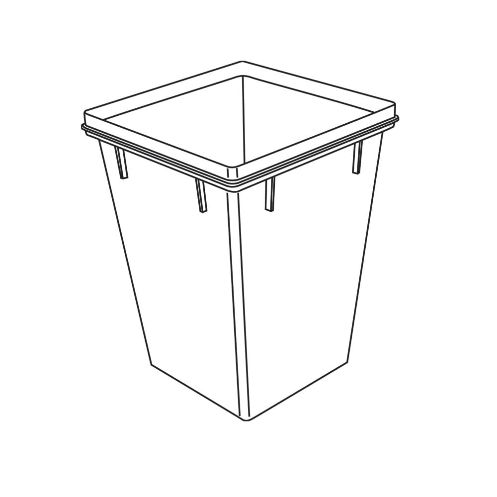 17 in. x 17 in. x 24 in. Deep Pro Series Catch Basin with Galvanized Grate