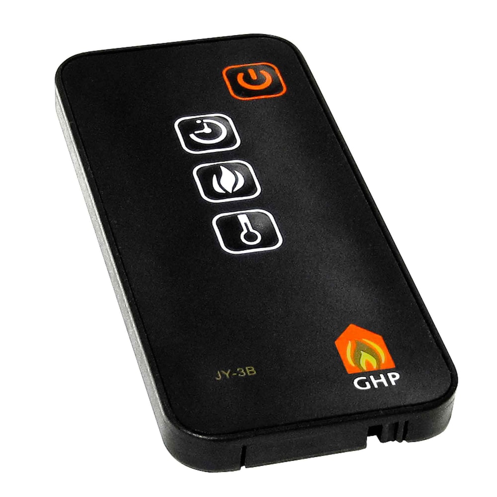 Meuble TV autonome avec foyer électrique Wyatt de 48 pouces en chêne bruni