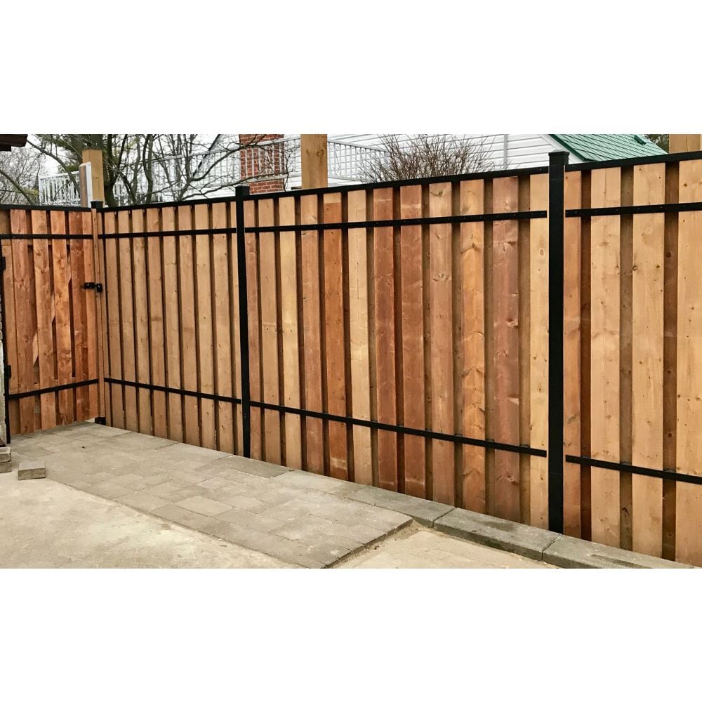 Cap Rail for top of Vertical Slipfence panel