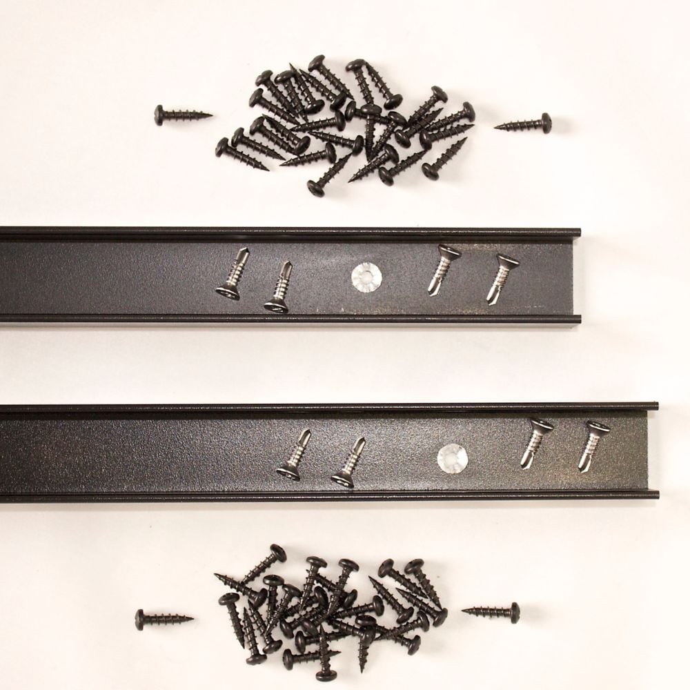Kit de canal horizontal pour clôture de 6 pieds de haut