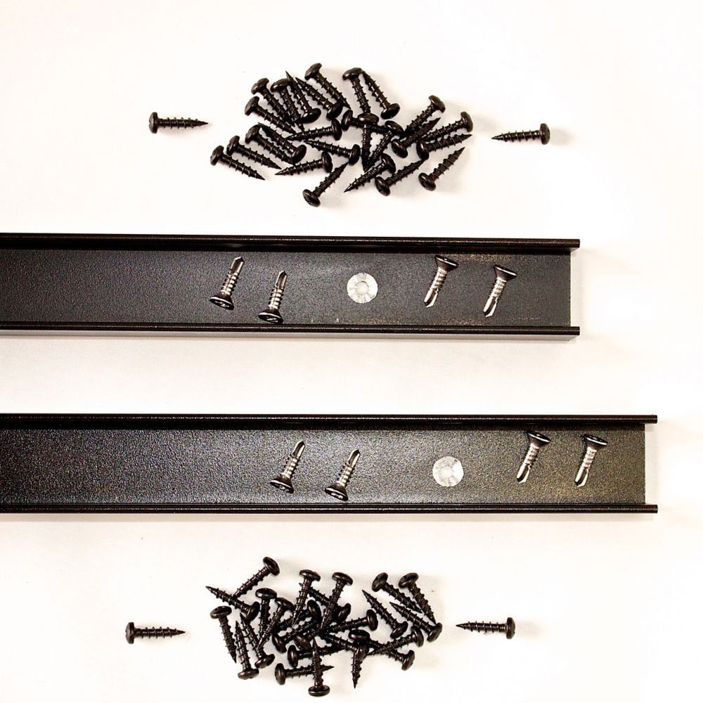 Kit de canal horizontal pour clôture de 6 pieds de haut
