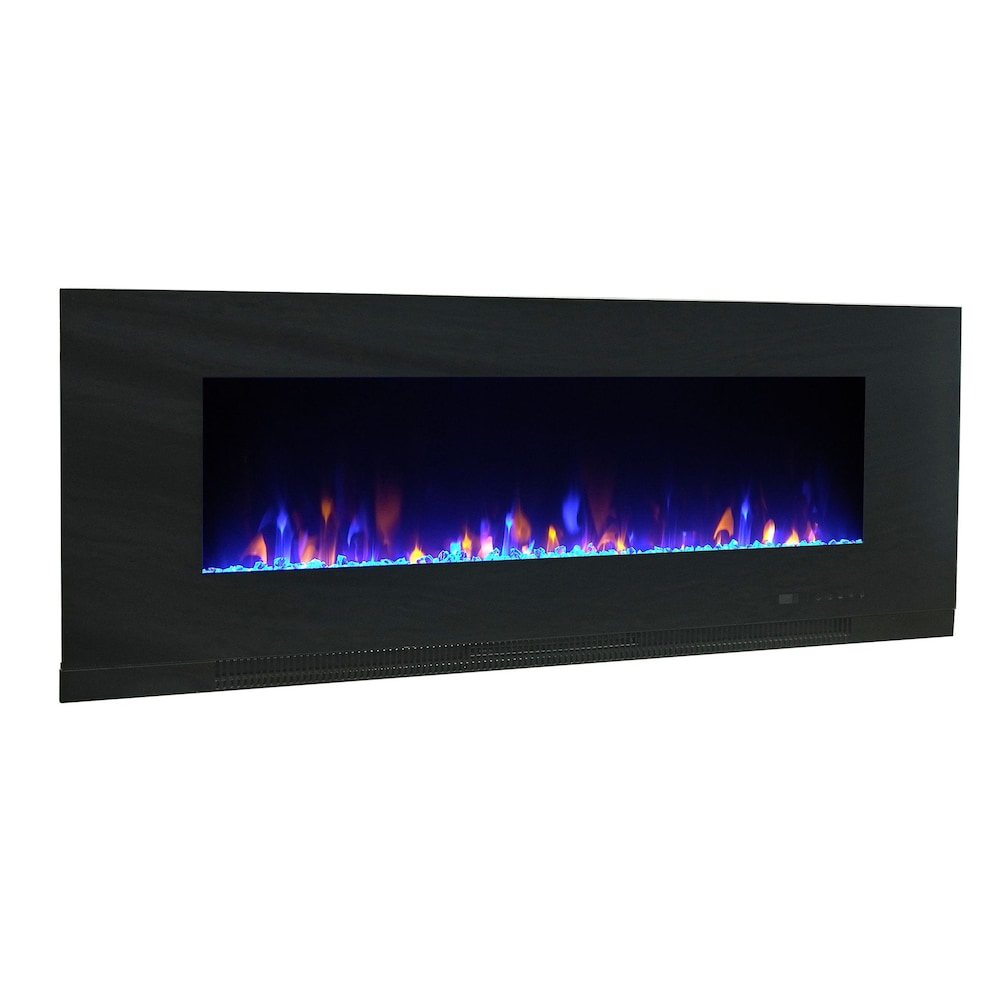 Mirage 42-inch Wall-Mount Electric Fireplace with Multi-Colour Flames