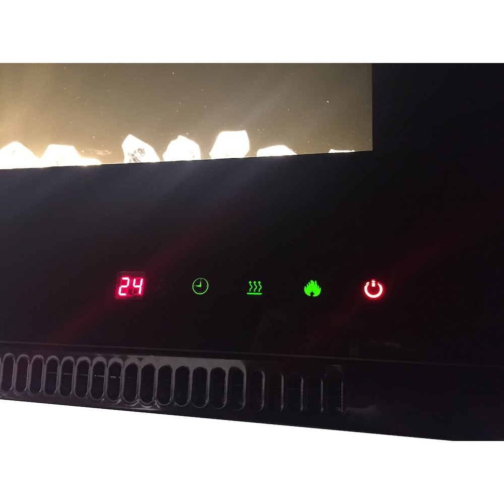 Mirage 42-inch Wall-Mount Electric Fireplace with Multi-Colour Flames