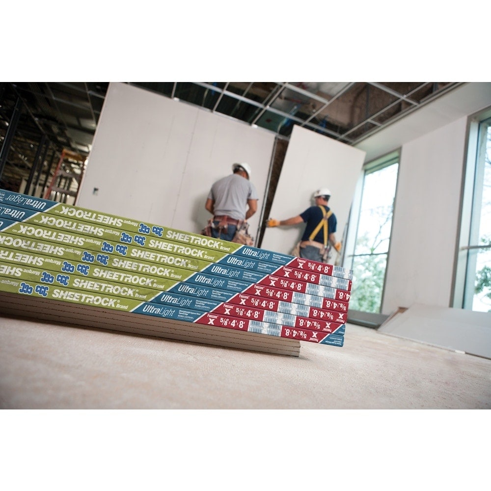 Panneau de cloison sèche UltraLight Firecode X de 5/8 po x 4 pi x 8 pi