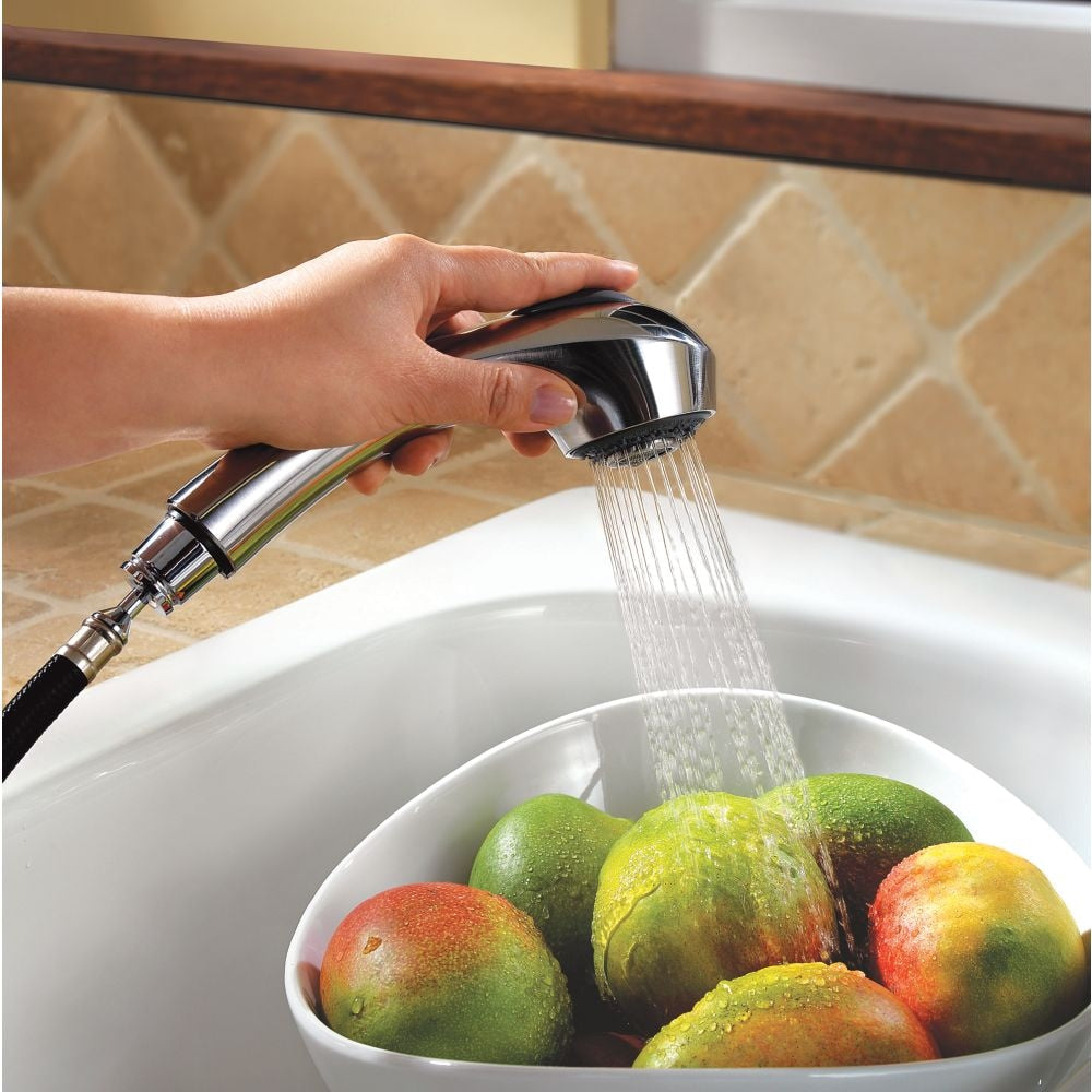 Shelton 1-Handle Stainless Steel Pull Out/Pull Down Kitchen Faucet/Kitchen Sink Faucet/Tap