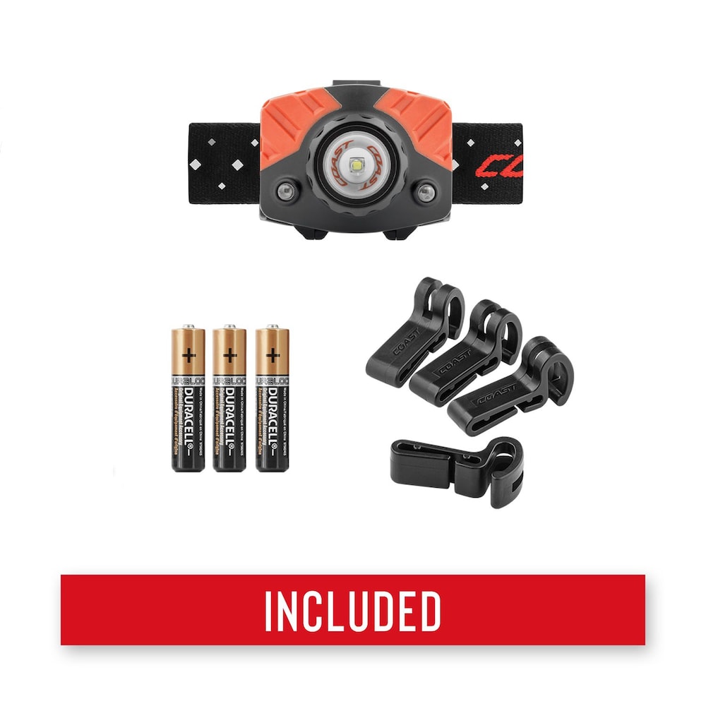 FL75 435 Lumen Dual Colour LED Headlamp with Twist Focus
