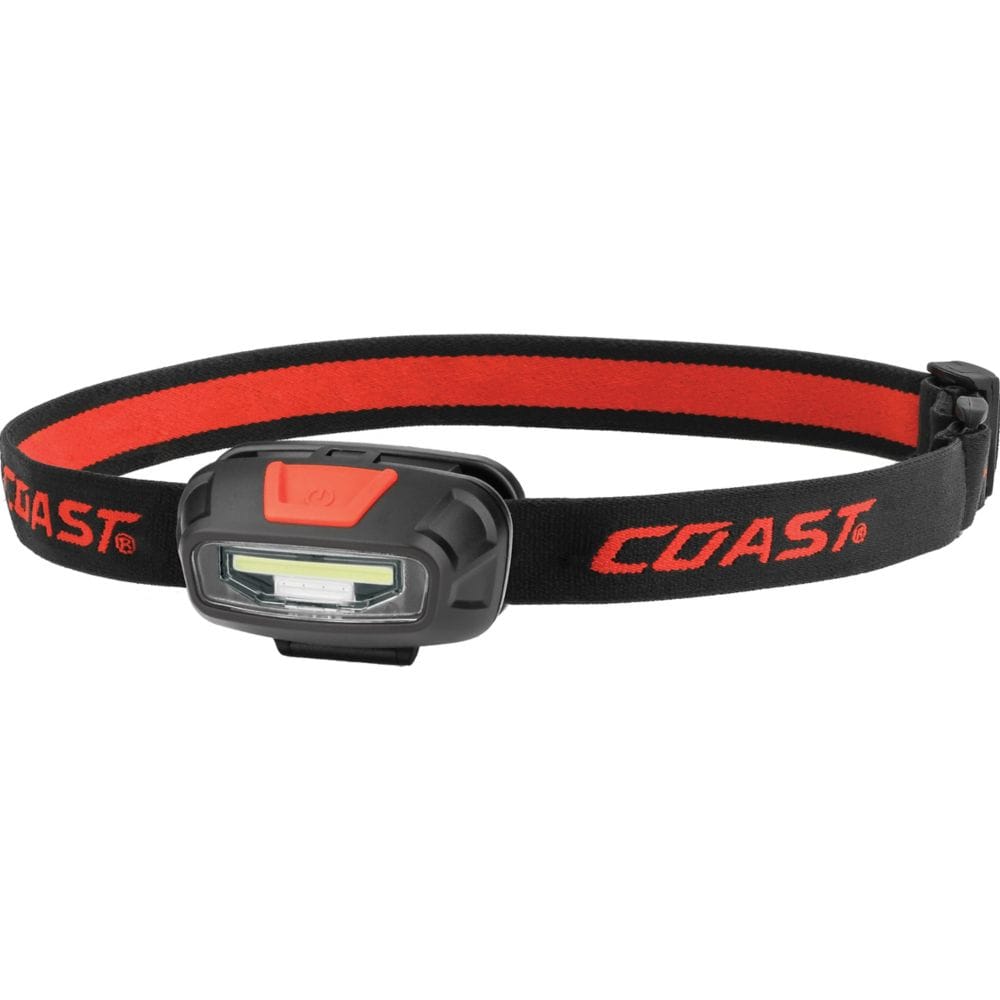 FL13 250 Lumen Dual Colour (White & Red) LED Headlamp, Batteries & Hard Hat Clips Included, Grey