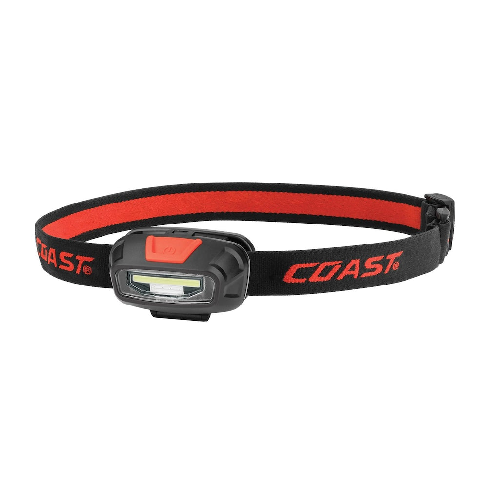 FL13 250 Lumen Dual Colour (White & Red) LED Headlamp, Batteries & Hard Hat Clips Included, Grey
