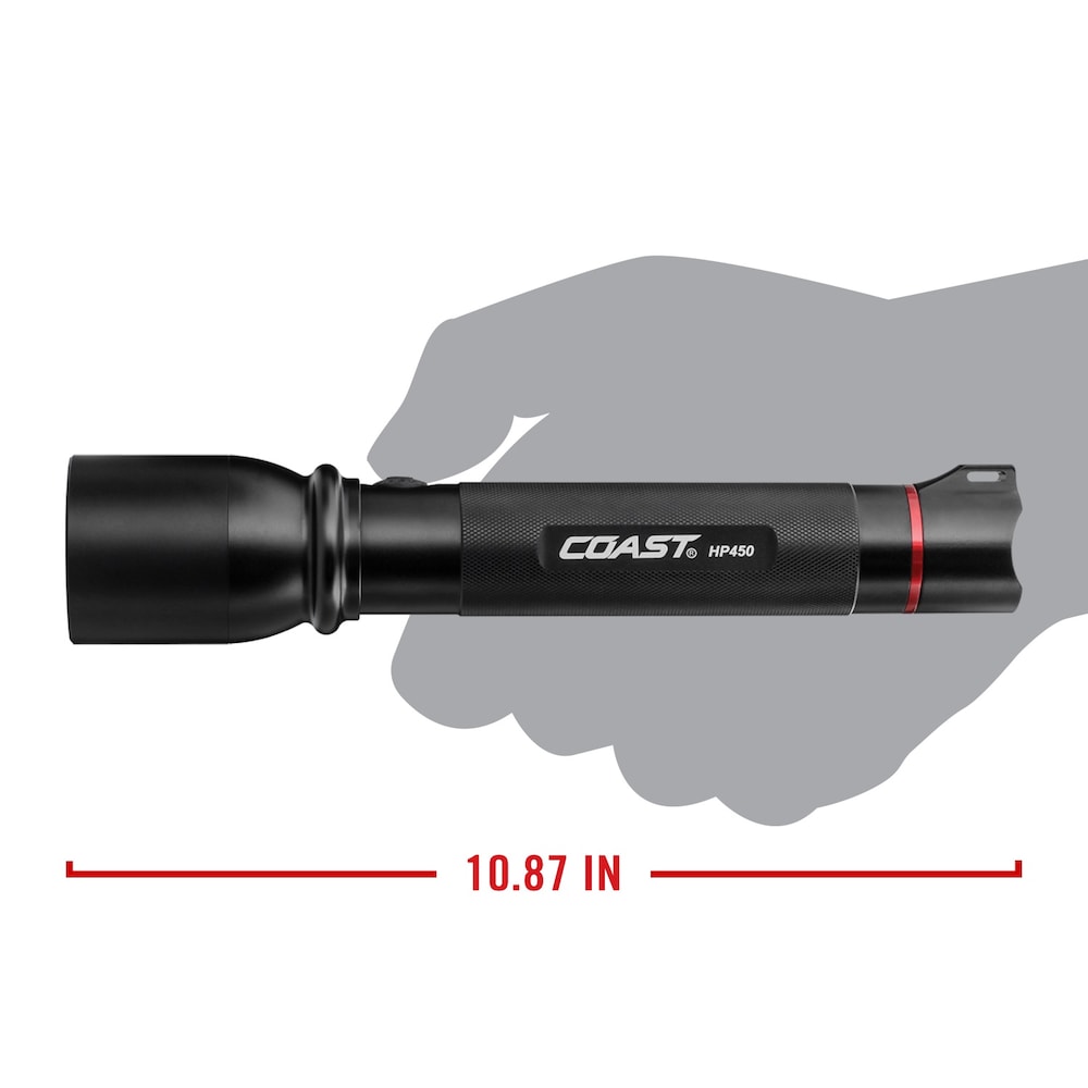 HP450 1400 Lumen LED Flashlight with Slide Focus