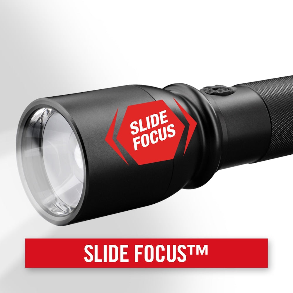 HP450 1400 Lumen LED Flashlight with Slide Focus