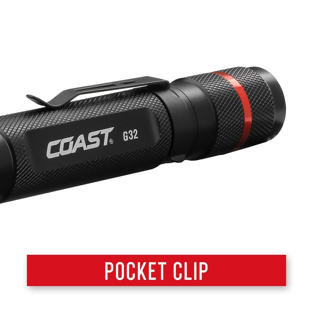 G32 465 Lumen Pure Beam Focusing LED Flashlight