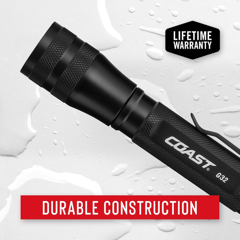 G32 465 Lumen Pure Beam Focusing LED Flashlight