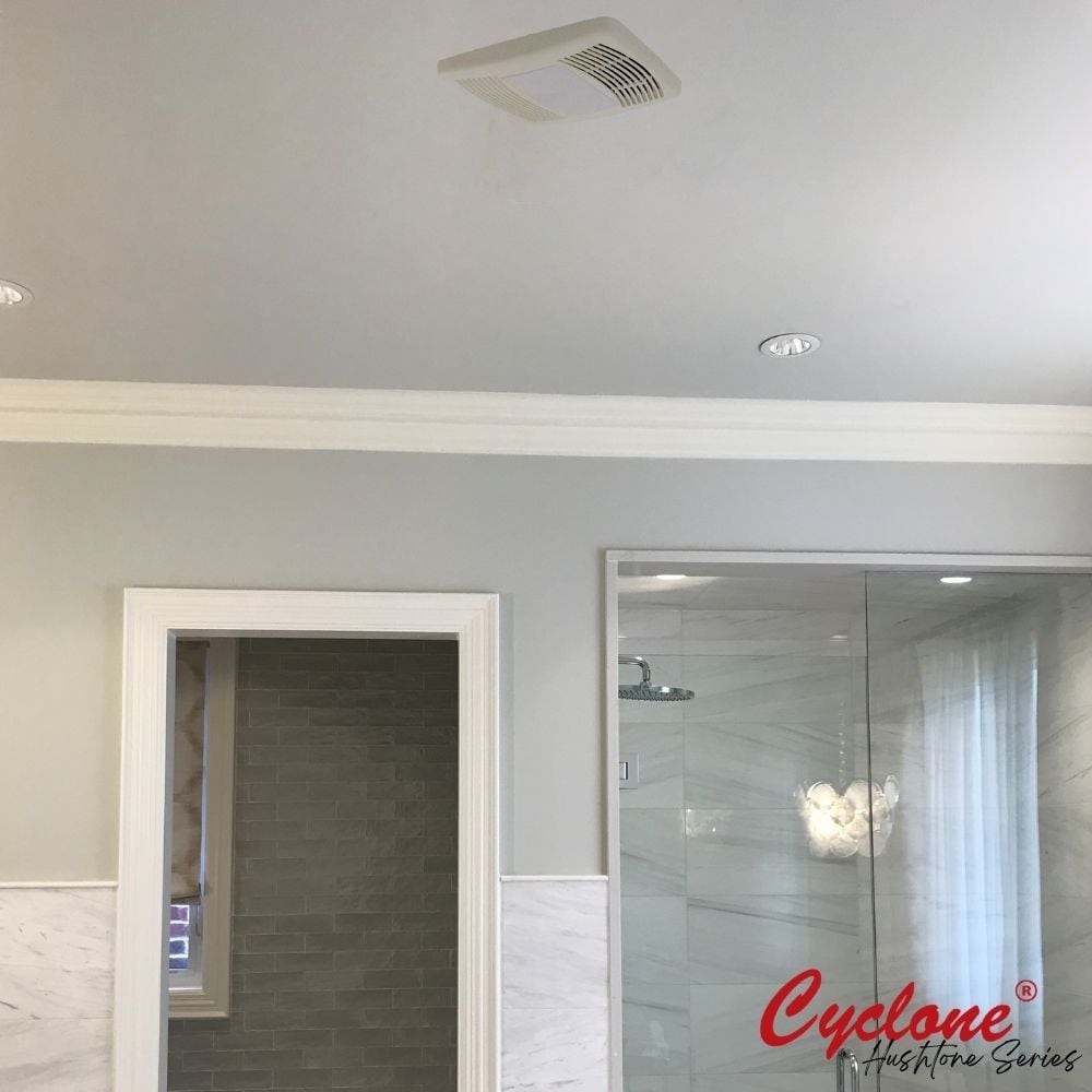 Signature Plus Series, 80 CFM 0.4 Sones Bath Fan with LED Light