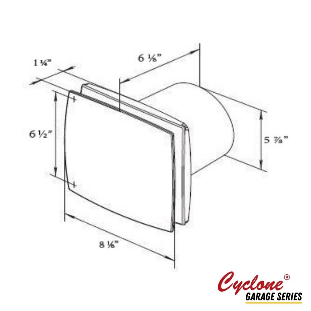Breath Easy 110 CFM Garage Exhaust Fan