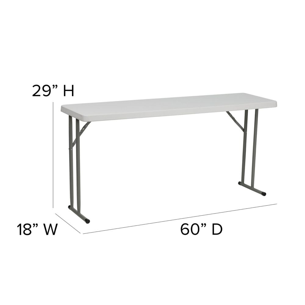 18x60 Folding Training Table