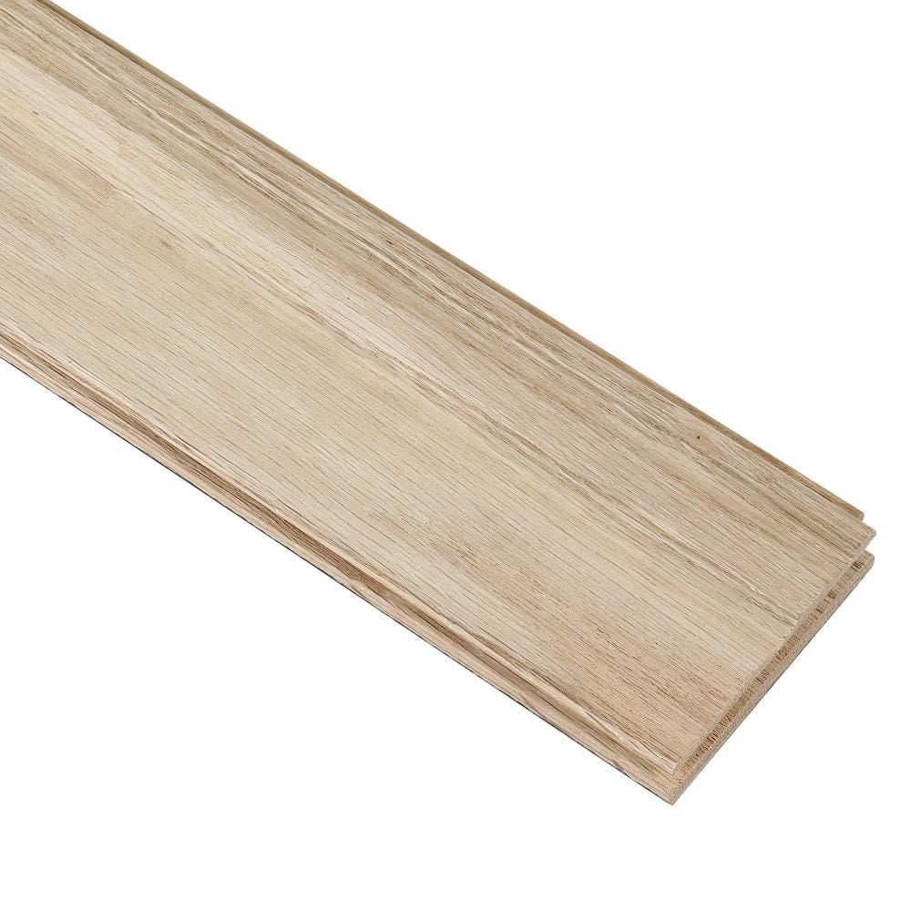 AO Plancher, bois franc, 3/4 po d'épaisseur x 3 1/4 po de largeur, Chêne Barista brun, 22 pi²/boîte)