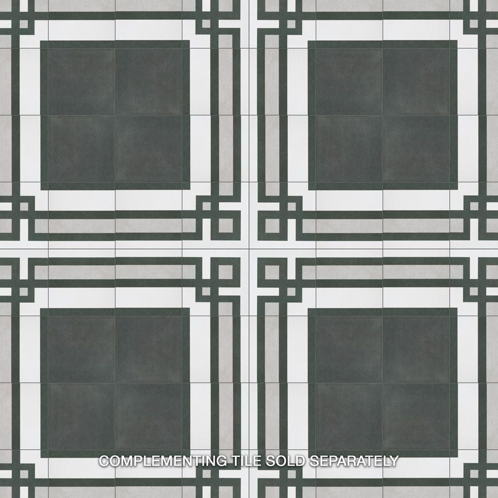 Twenties Corner 7-3/4-inch x 7-3/4-inch Ceramic Floor and Wall Tile (11.11 sq.ft. / case)
