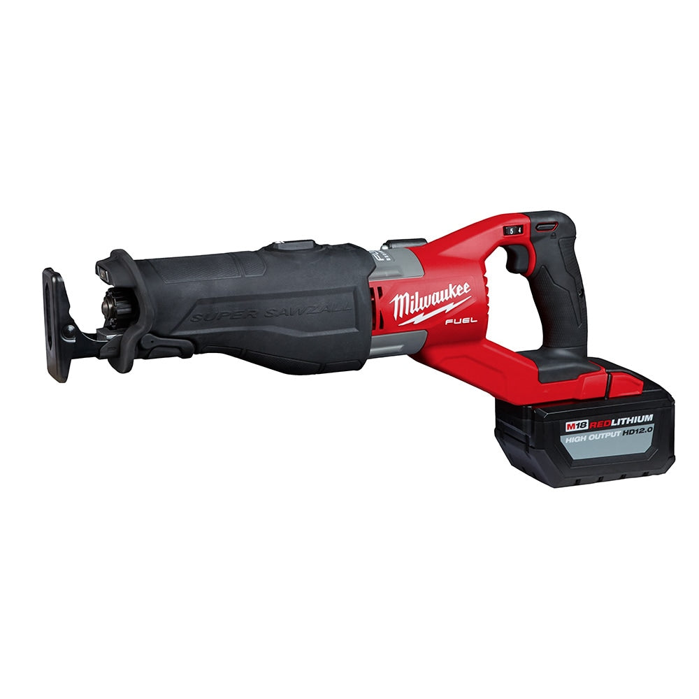 M18 FUEL 18V Li-Ion Brushless Cordless SUPER SAWZALL Orbital Reciprocating Saw w/ 12.0 Battery