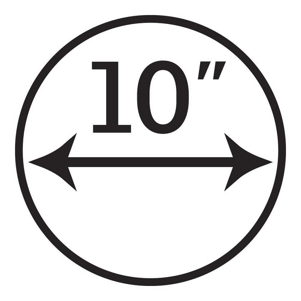 TGR 010 - Rigid Sun Tunnel - Low profile flashing - 10 inch diameter