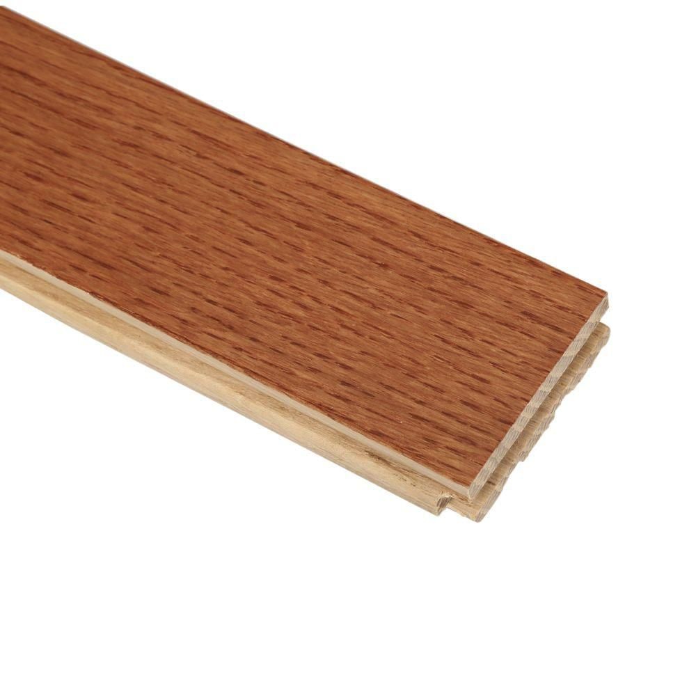 AO Plancher, bois franc, chêne cuivre foncé, 3/4 po d'épaisseur x 2 1/4 po de largeur (20 pi²/boîte)