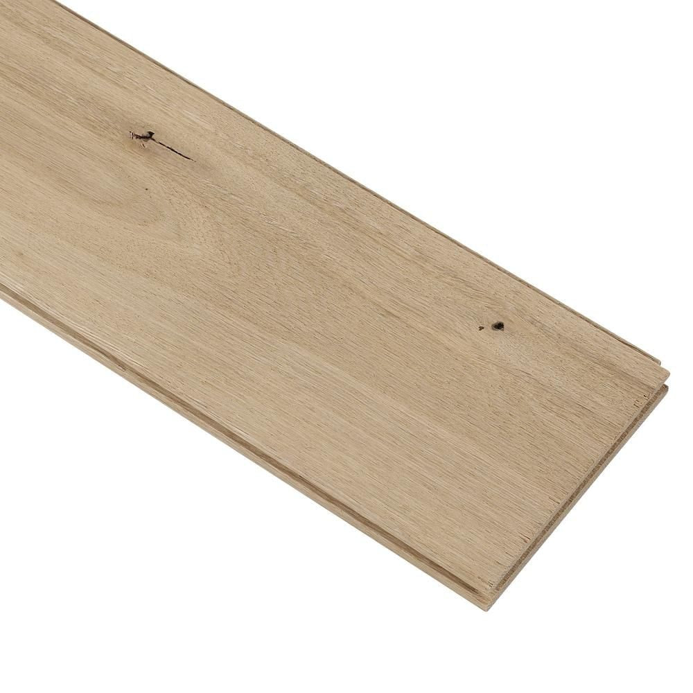 Oak Sugar White 3/4-inch Thick x 5-inch W Hardwood Flooring (23.5 sq. ft. / case)