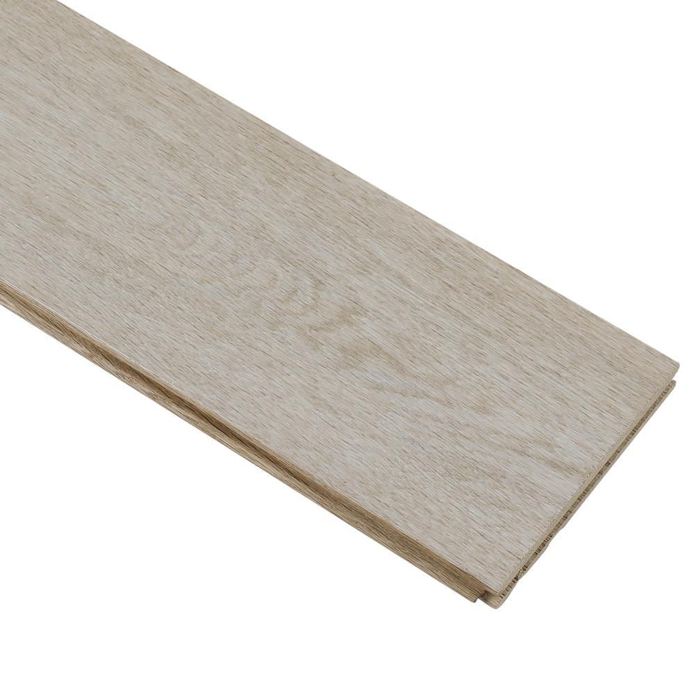 Oak Sugar White 3/4-inch Thick x 5-inch W Hardwood Flooring (23.5 sq. ft. / case)