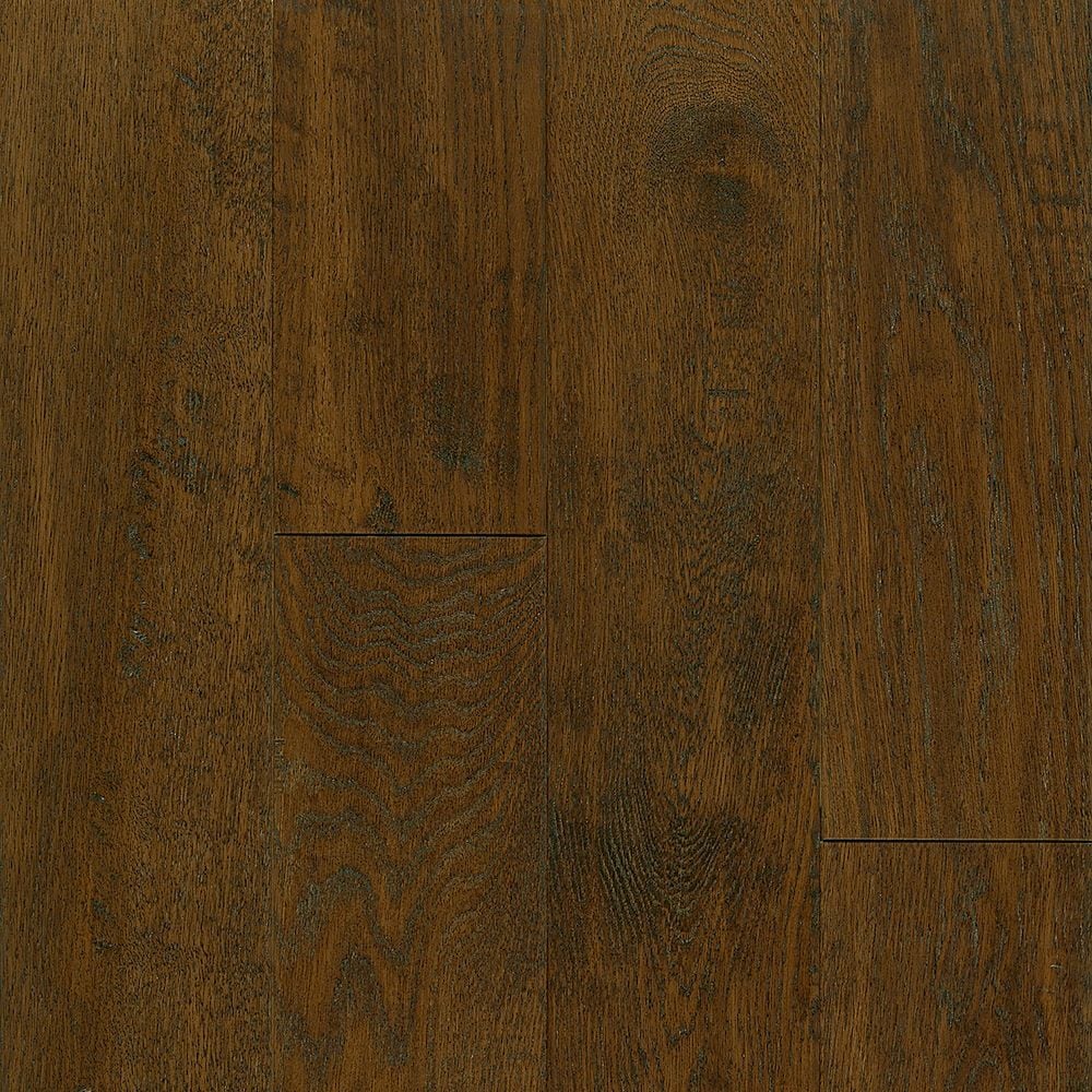 Oak Mocha 3/4-inch Thick x 5-inch W AV Hand-scraped Hardwood Flooring (23.5 sq. ft. / case)