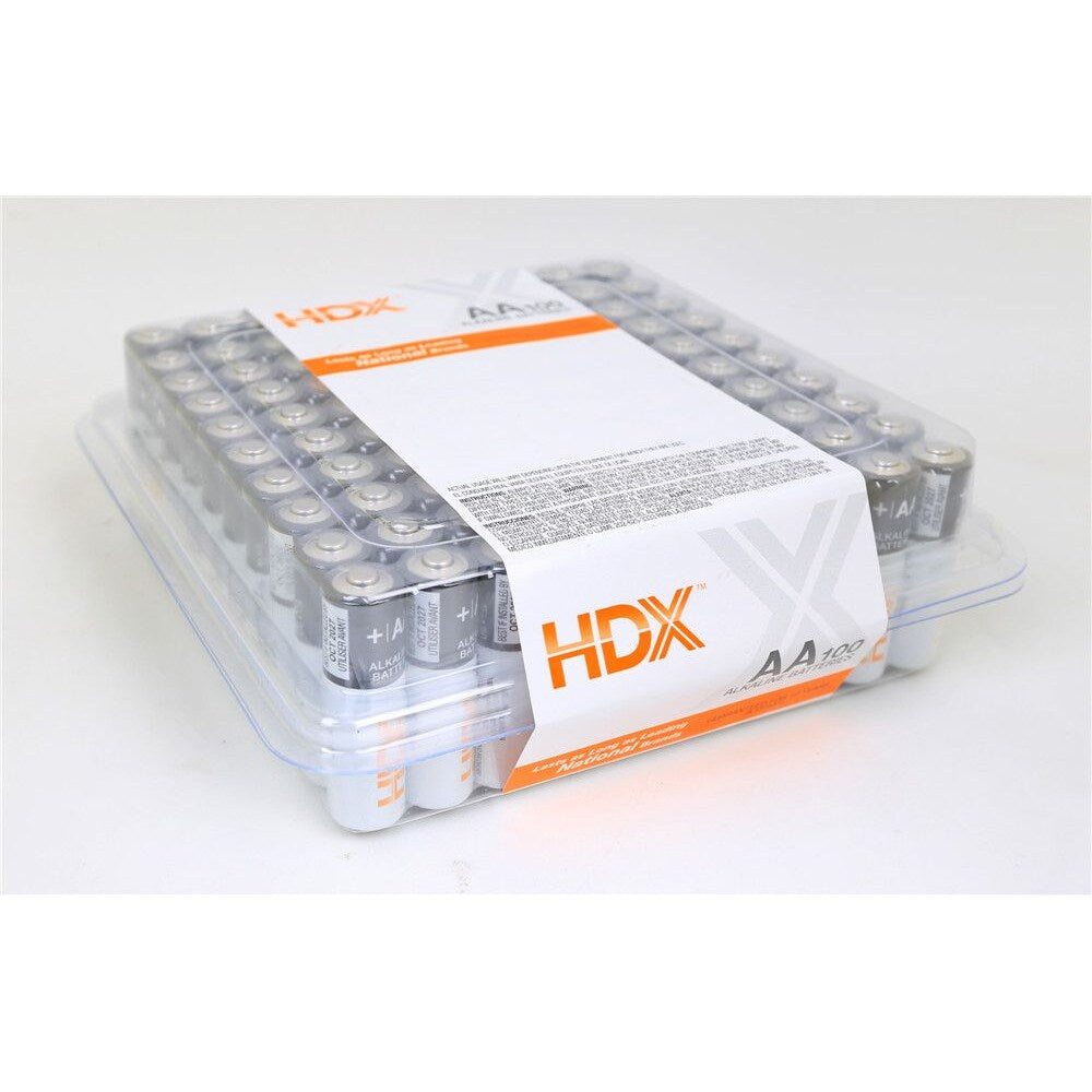 AA Alkaline Battery (100-Pack)
