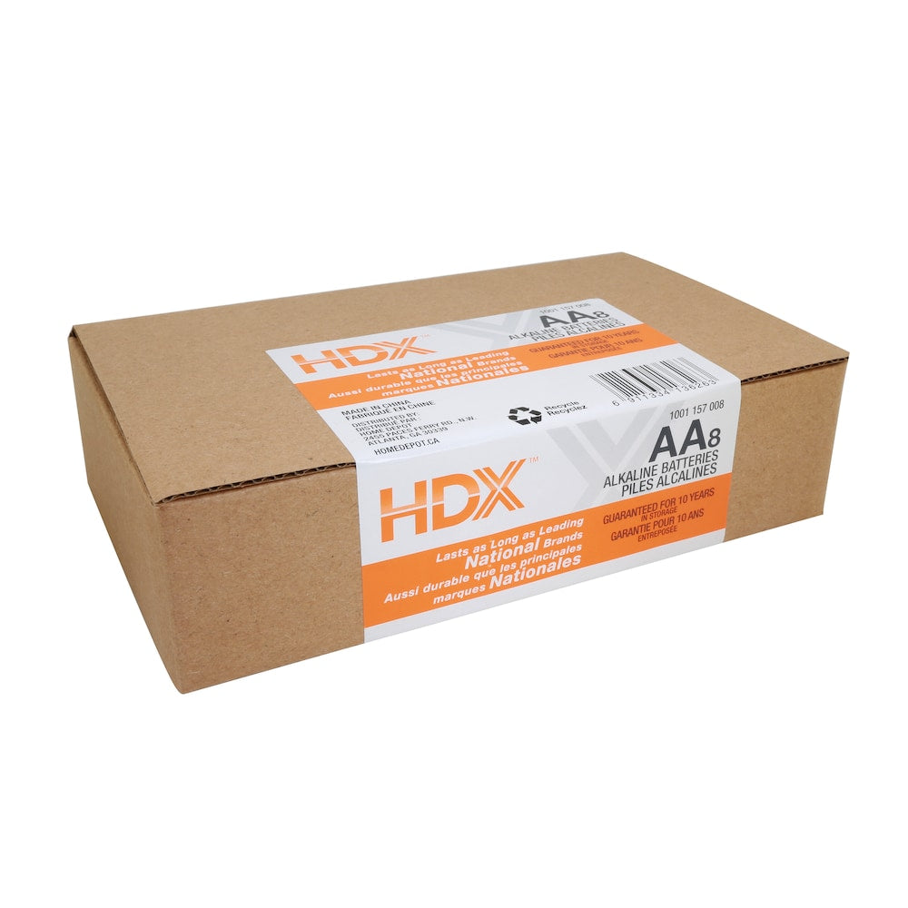 AA Alkaline Battery (8-Pack)