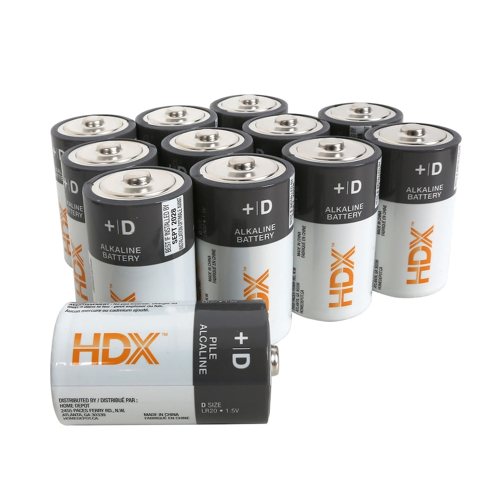 D Alkaline Battery (12-Pack)