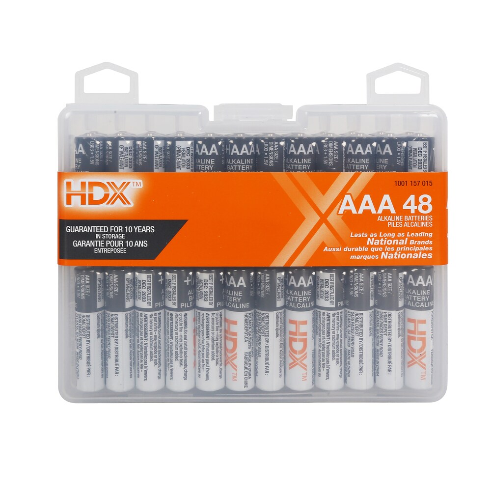 AA Alkaline Battery (48-Pack)