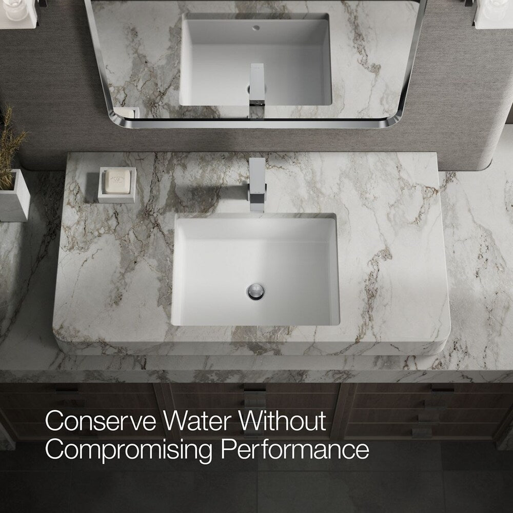 Robinet de lavabo de salle de bain Honesty à poignée unique, 0,5 GPM en chrome