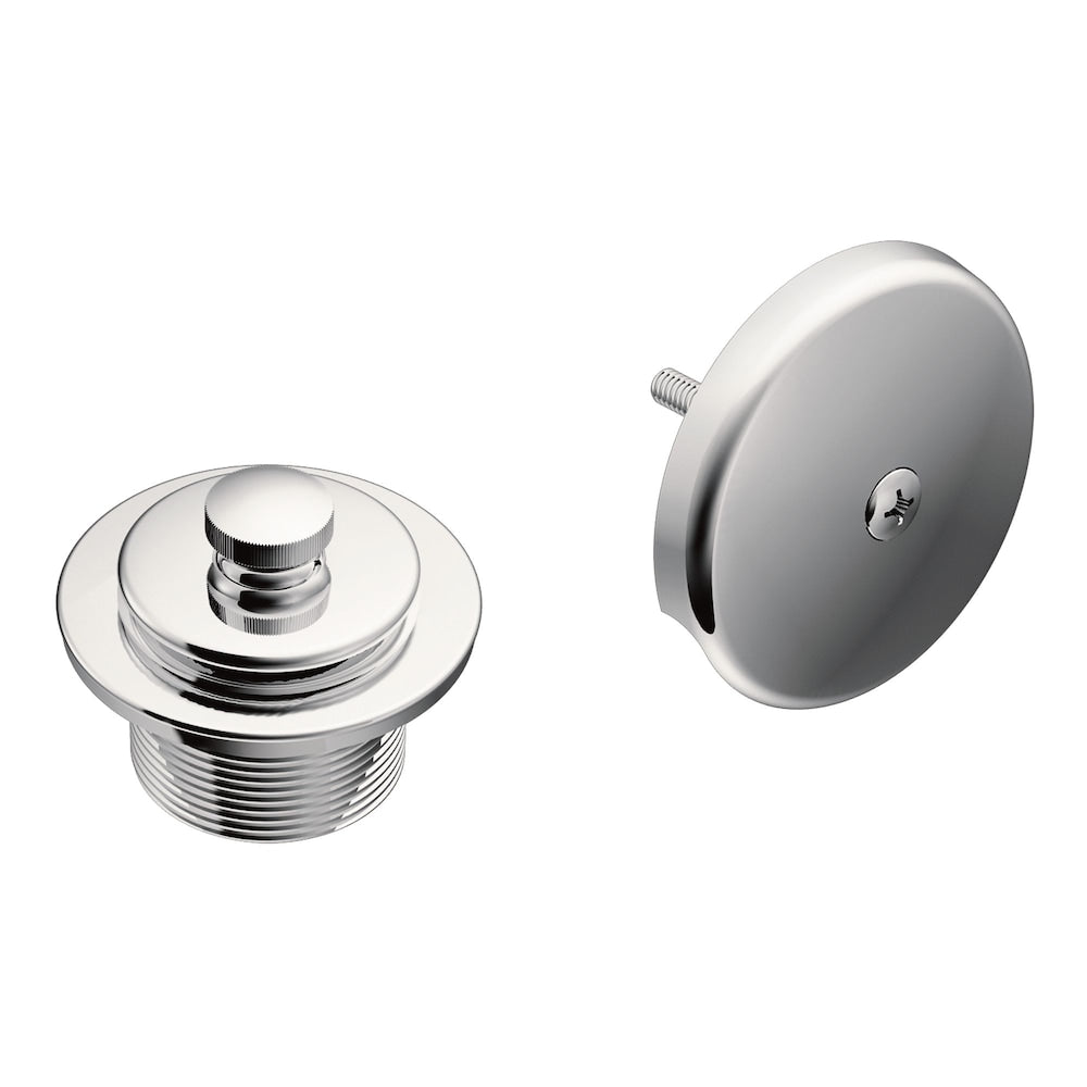 Couvercles de drain de baignoire et de douche en chrome