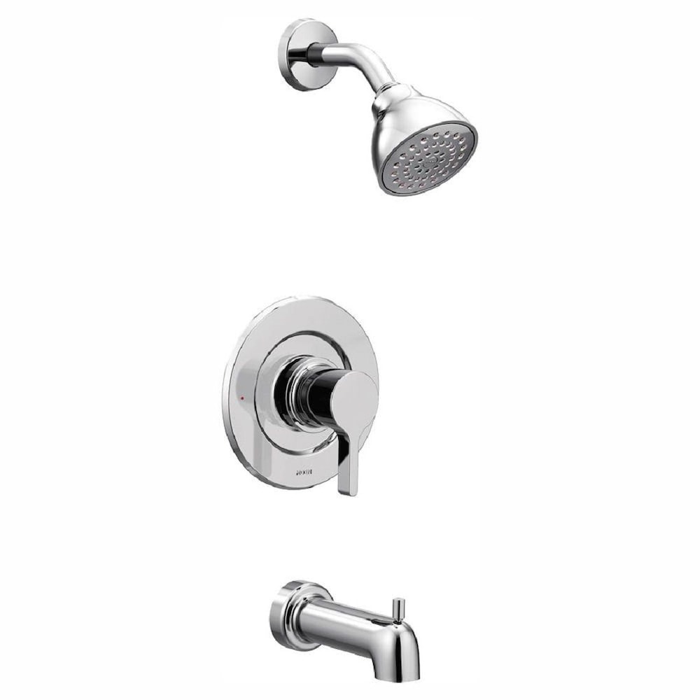 Vichy Single-Handle Eco-Performance Posi-Temp Bathtub Shower Faucet Trim Kit in Chrome (Valve Not Included)