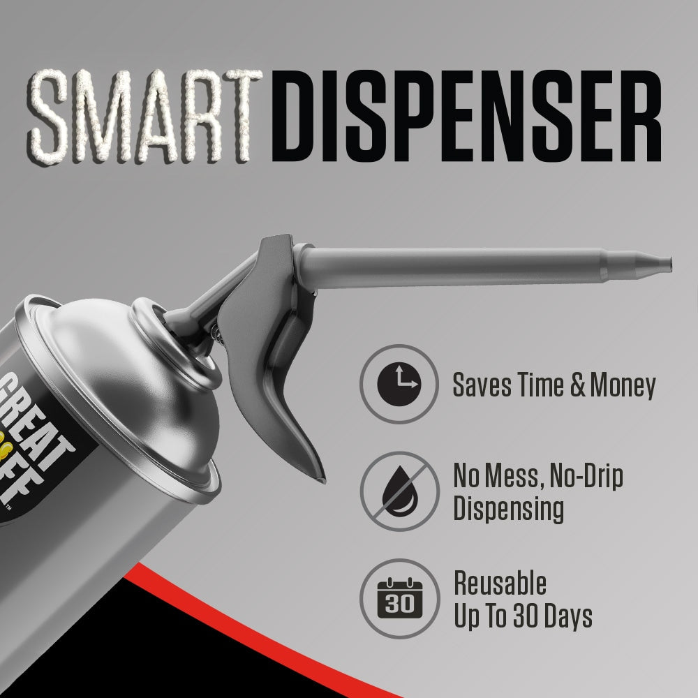 Multipurpose Black with Smart Dispenser 16 oz. Expanding Spray Foam Insulation, 454 g