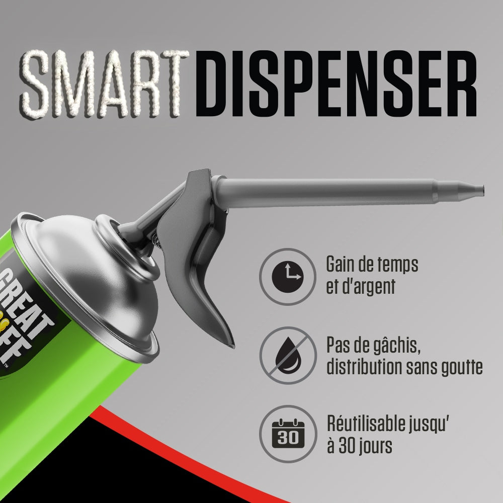 887 ml (16 oz) de mousse d'étanchéité isolante Pestblock pour distributeur intelligent