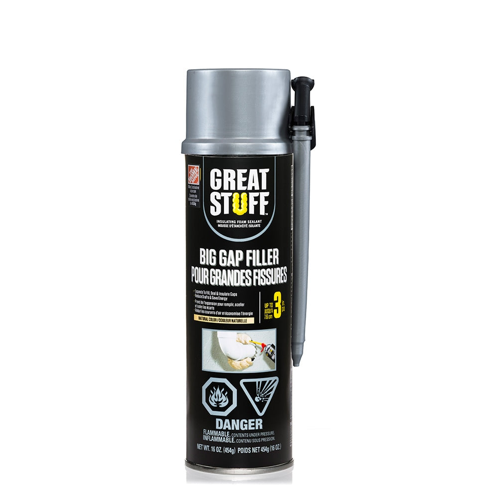 Remplisseur de grands écarts 16 oz. Mastic en mousse isolante pour distributeur intelligent