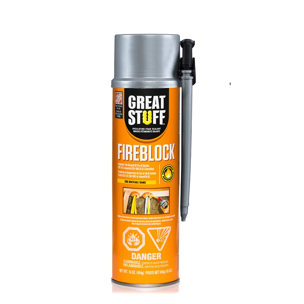 Fireblock with Smart Dispenser 16 oz. Expanding Spray Foam Insulation, 454 g