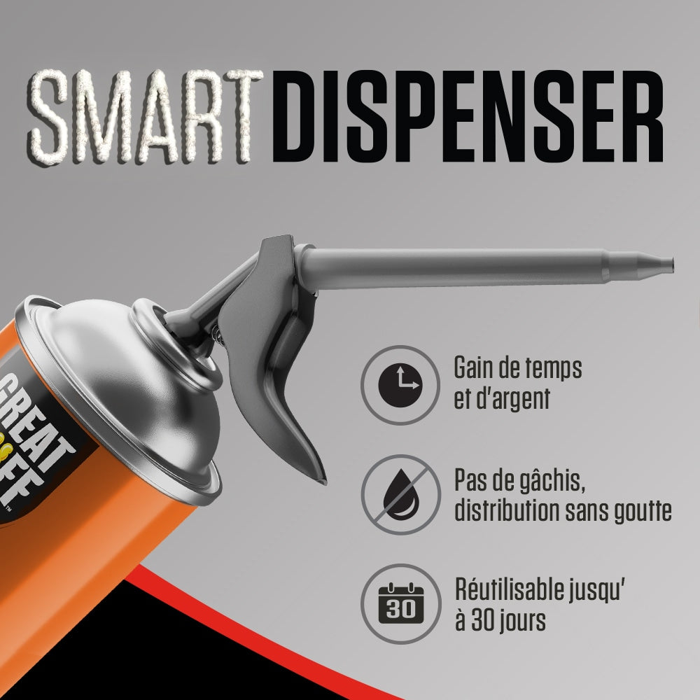 Fireblock with Smart Dispenser 16 oz. Expanding Spray Foam Insulation, 454 g