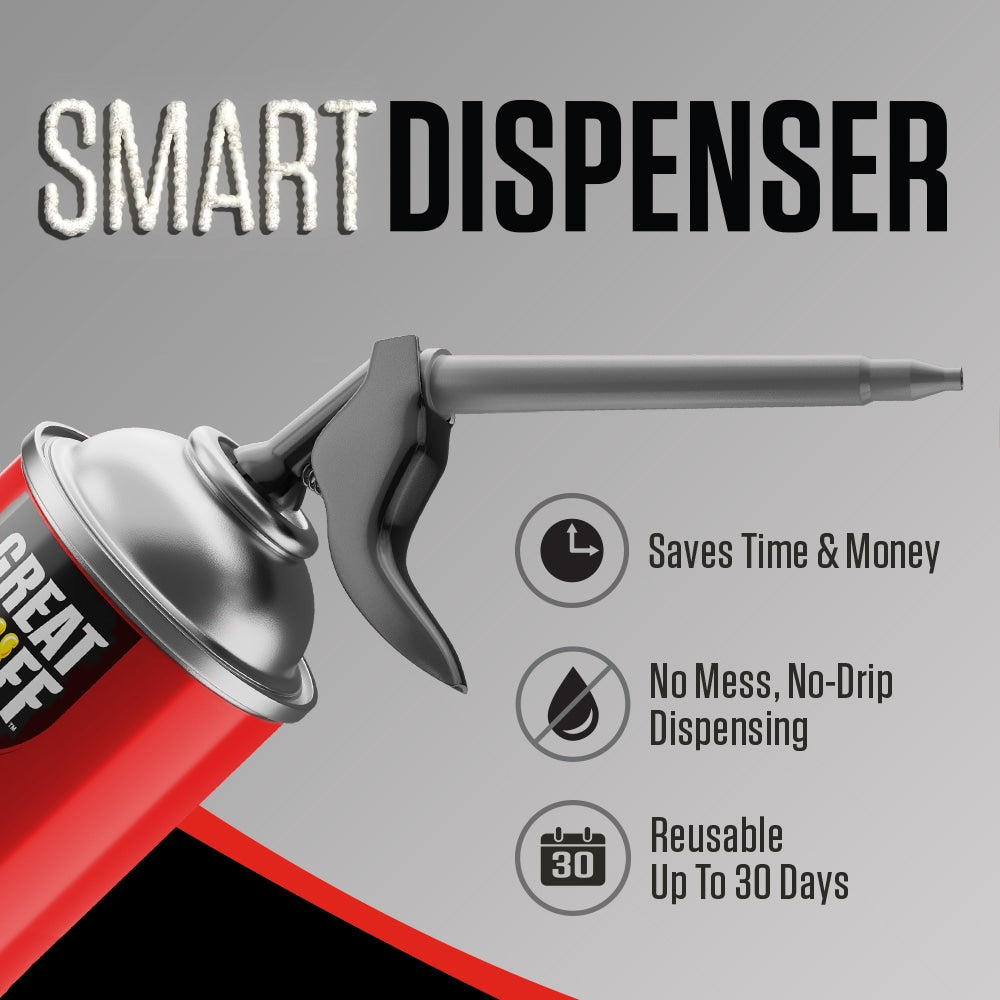 Gaps & Cracks with Smart Dispenser 16 oz. Expanding Spray Foam Insulation, 454 g