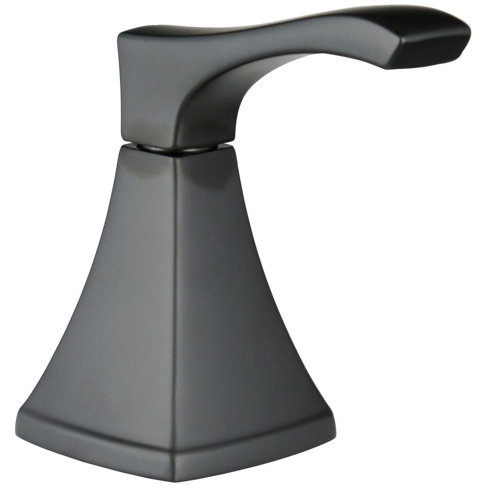 Venturi 2-Handle 8-inch Widespread Matte Black Bathroom Sink Faucet/Tap