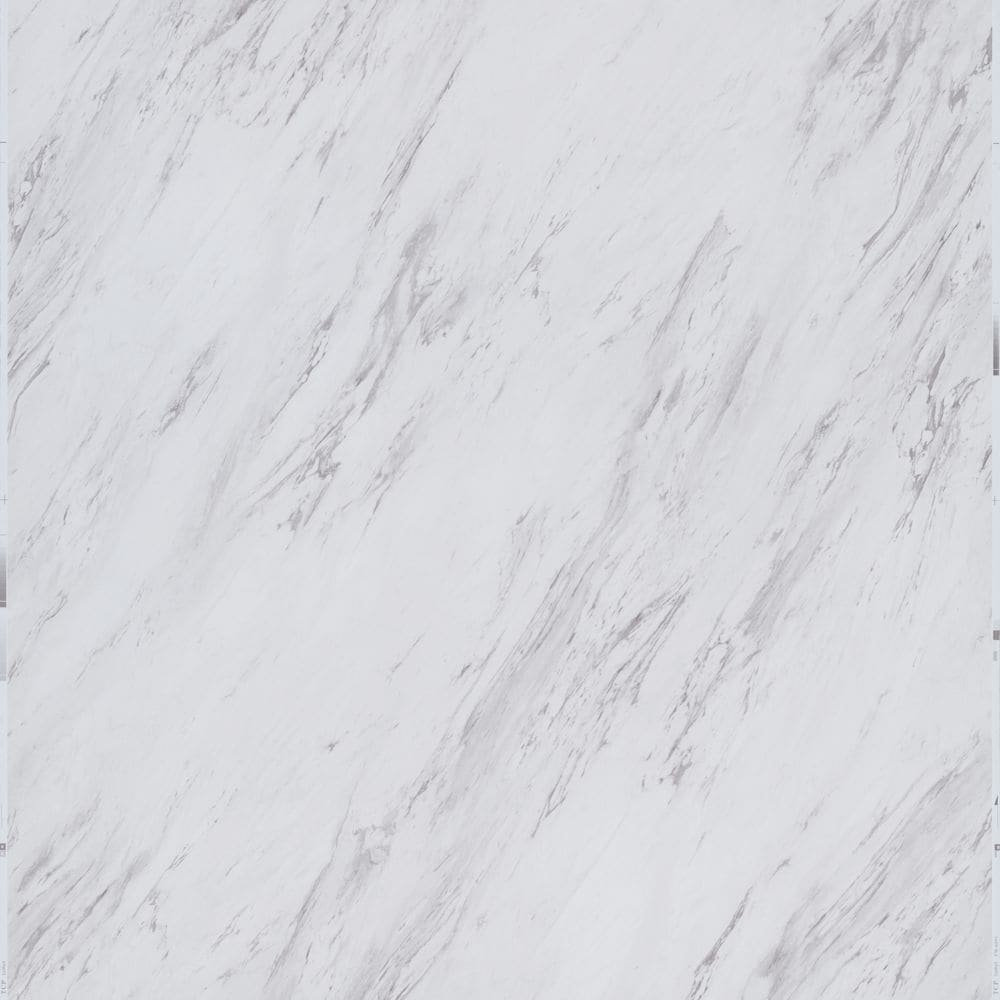 Carrara Marble 12-inch x 24-inch Peel and Stick Vinyl Tile (20 sq. ft. / case)