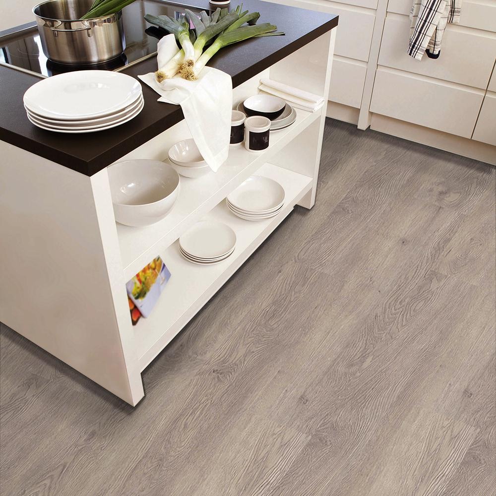 Taupe Oak 6-inch x 36-inch Peel and Stick Vinyl Plank (18 sq. ft. / case)