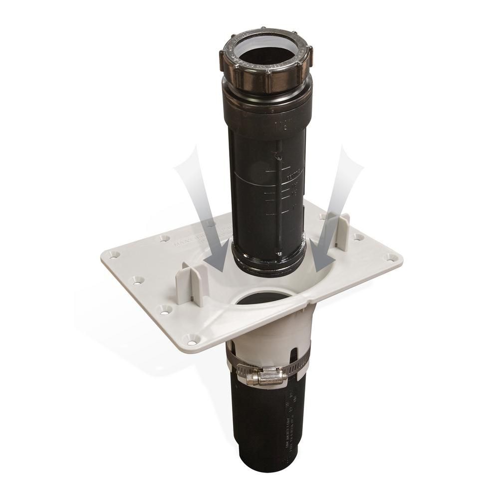 F2 Drain kit in ABS for Freestanding Bathtub Installation