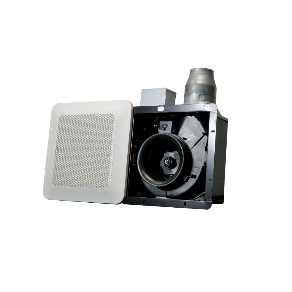 80-110 CFM 0.4-1.1 Sones Whisper Remodel Bath Fan (for rooms < 100 sq. ft.) ENERGY STAR®