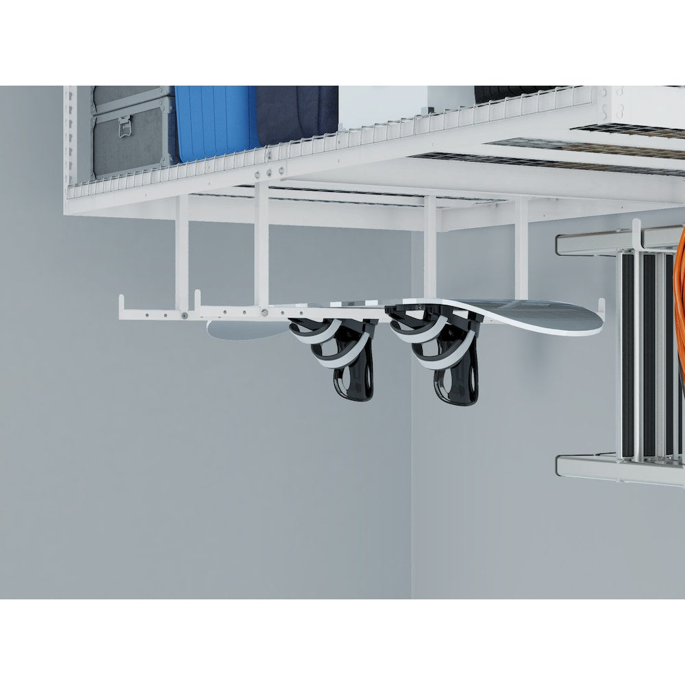 VersaRac 2-Piece White Accessory Kit (Hanging Bars)