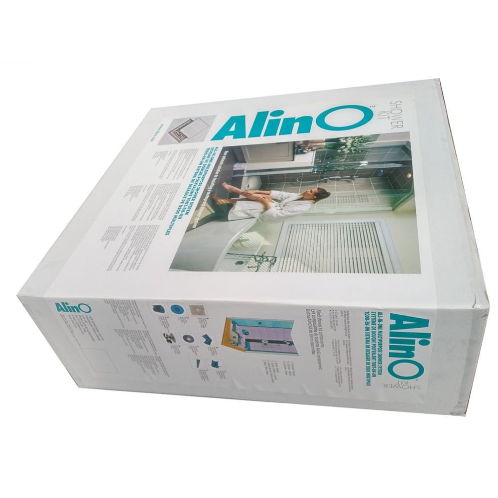 60-inch x 60-inch ABS Shower Kit (Square - Nickel)