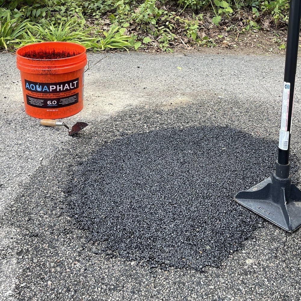 6,0 (moyen), 23 kg, toutes saisons, réparation permanente de l'asphalte - respectueux de l'environnement - allée/béton