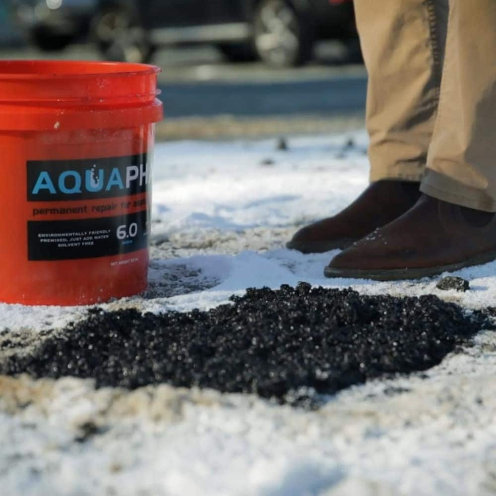 6,0 (moyen), 23 kg, toutes saisons, réparation permanente de l'asphalte - respectueux de l'environnement - allée/béton